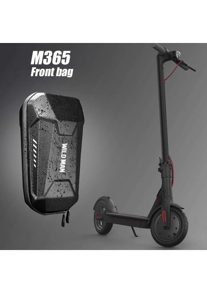 2l Stilini Yükseltin Vahşi Adam Evrensel Elektrikli Scooter Çantası Mesnetli Eva Sert Kabuk Denge Bisiklet Gidon Çantası Xiaomi M365 Es1 Es2 Es3 Es4 (Yurt Dışından)