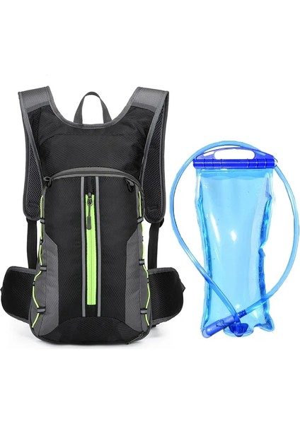 Siyah Su Torbası Stili 10L Bisiklet Sırt Çantası Su Geçirmez Mtb Dağ Bisikleti Nemlendirme Çantası Naylon Açık Bisiklet Bisiklet Sırt Çantası Mesane Yürüyüş Kamp Çantaları (Yurt Dışından)