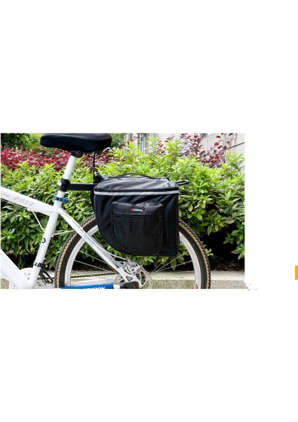 Siyah Stil 25L Mtb Bisiklet Eyer Çantası Arka Raf Taşıyıcı Bagaj Çantası Yüksek Kapasiteli 25L Bisiklet Çift Taraflı Kuyruk Koltuk Pannier Paketi Bagaj Bicycl (Yurt Dışından) fırsatları