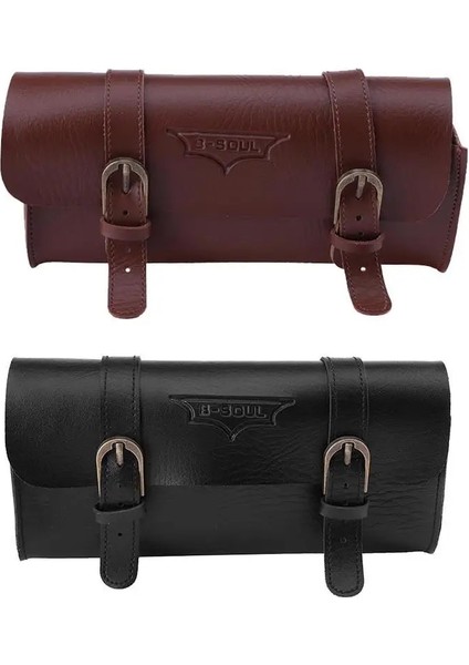 Siyah Stil Retro Bisiklet Kuyruk Çantası Pu Deri Bisiklet Çantası Bisiklet Sele Çantası Arka Koltuk Kuyruk Kılıfı Bisiklet Çantası Bisiklet Aksesuarları (Yurt Dışından) indirimleri