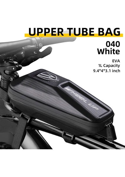 No.40 Tarzı Wheel Up Bisiklet Çantası Su Geçirmez Bisiklet Üst Ön Tüp Çerçeve Çanta Büyük Kapasiteli Mtb Yol Bisikleti 7 Telefon Çantası Bisiklet Aksesuarları (Yurt Dışından)