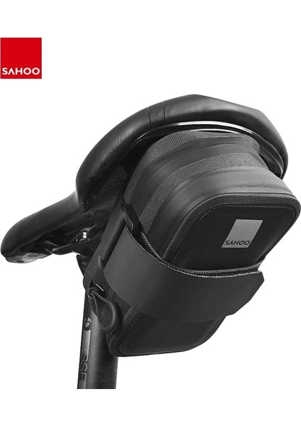 Sahoo 0.5l Su Geçirmez Kayışlı Mtb Yol Bisikleti Bisiklet Bisiklet Arka Arka Kuyruk Koltuk Eyer Çanta Kılıfı Pannier Çuval Kama Paketi (Yurt Dışından)