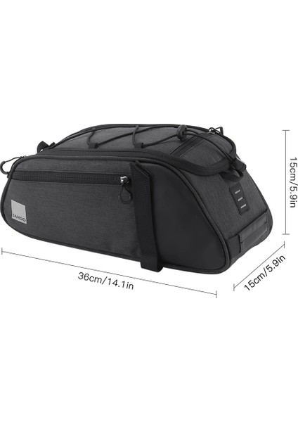 13L Siyah Çanta Stili Raf Çantası Su Itici i Arka Koltuk Çantası Bagaj Çantaları Kapasiteli Taşıma Çantası Taşınabilir Toz Geçirmez Çantaları (Yurt Dışından) indirimleri