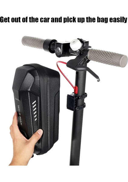 No.4 Tarzı Evrensel Scooter Ön Çanta Elektrikli Scooter Saklama Çantası Su Geçirmez Eva Sert Kabuk Çanta Xiaomi Mijia M365 Aksesuarları Için (Yurt Dışından) indirimleri