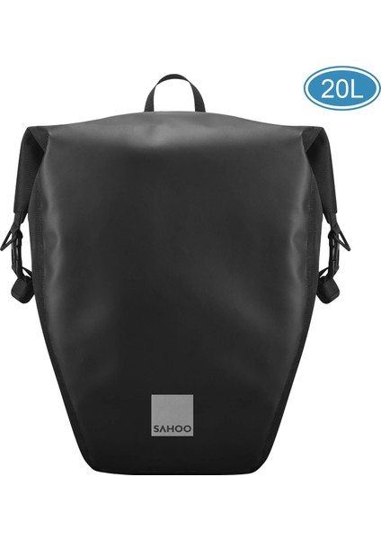 1.5l Tarzı Sahoo 10LL Büyük Kapasiteli Su Geçirmez Bisiklet Bagaj Çantası Bisiklet Arka Raf Çantası Bisiklet Pannier Çantası Seyahat Çantası (Yurt Dışından)