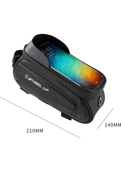 Bir Stil Yağmur Geçirmez Bisiklet Çantası Çerçeve Ön Üst Tüp Bisiklet Çantası Yansıtıcı 6.one Kılıf Dokunmatik Çanta Mtb Bisiklet Aksesuarları (Yurt Dışından)