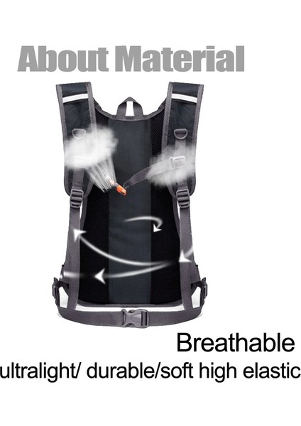 3l Su Torbası Stili Ekle Nefes Alabilir Ultra Hafif Bisiklet Sırt Çantası Koşu Yeleği Çanta Bisiklet Maratonu Taşınabilir Nemlendirme Paketi Çanta Seçeneği 3l Su Mesane (Yurt Dışından)