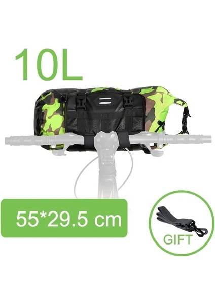 10L Kam 3 Tarzı Bisiklet Ön Tüp Çanta Su Geçirmez Bisiklet Gidon Sepet Paketi 3lllll Bisiklet Ön Çerçeve Pannier Bisiklet Aksesuarları (Yurt Dışından)