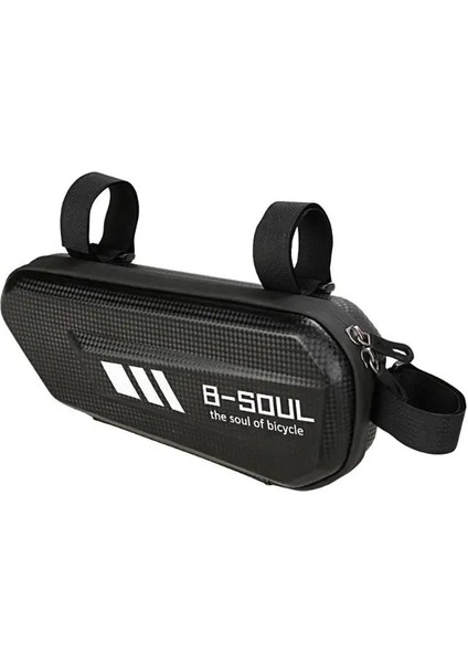 No.6 Tarzı Bisiklet Üçgen Çanta Aşınmaya Dayanıklı B-Soul Dağ Yolu Bisikleti Üçgen Çanta Su Geçirmez Sert Kabuk Büyük Kapasiteli Çanta (Yurt Dışından) fiyatları