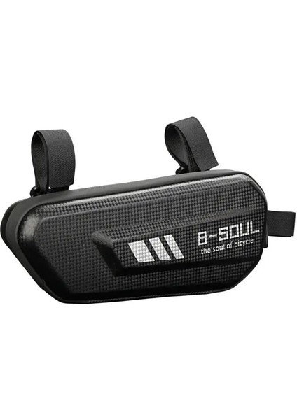 No.6 Tarzı Bisiklet Üçgen Çanta Aşınmaya Dayanıklı B-Soul Dağ Yolu Bisikleti Üçgen Çanta Su Geçirmez Sert Kabuk Büyük Kapasiteli Çanta (Yurt Dışından) indirimleri