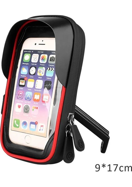 Stil 2 Kırmızı 02 Stili Inç Dokunmatik Ekran Yağmur Geçirmez Bisiklet Çantası Su Geçirmez Ön Tüp Çanta Telefon Kılıfı Cep Cep Telefonu Tutucu Mtb Bisiklet Aksesuarı (Yurt Dışından)