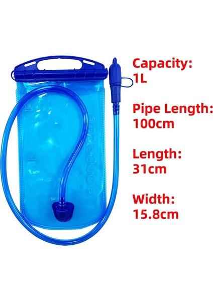 1l Su Torbası Sadece Stil 25L Açık Spor Bisiklete Binme Kamp Koşu Su Torbası Kask Depolama Hidrasyon Sırt Çantası Yürüyüş Bisiklet Sürme Paketi Mesane Sırt Çantası (Yurt Dışından)