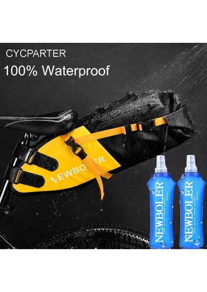 CYB001-SIYAH Stil Yeni Bisiklet Çantası Eyer Çantası Arka Büyük Kapasiteli Bisiklet Çantası Seatpost Paketi Katlanabilir Mtb Bisiklet Bisiklet Çantası Bikepacking Aksesuarları (Yurt Dışından) modelleri