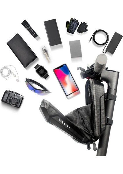 2l Tarzı Vahşi Adam Evrensel Elektrikli Scooter Çantası Mesnetli Eva Sert Kabuk Denge Bisiklet Gidon Çantası Xiaomi M365 Es1 Es2 Es3 Es4 (Yurt Dışından) fiyatları