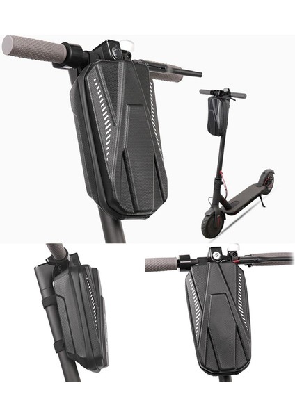 3l Tarzı Elektrikli Scooter Ön Xiaomi M365 Için Çanta Kilitleniyor Evrensel Elektrikli Scooter Eva Sert Kabuk Için Xiaomi M365 Es1 Es2 Es3 Es4 (Yurt Dışından) modelleri