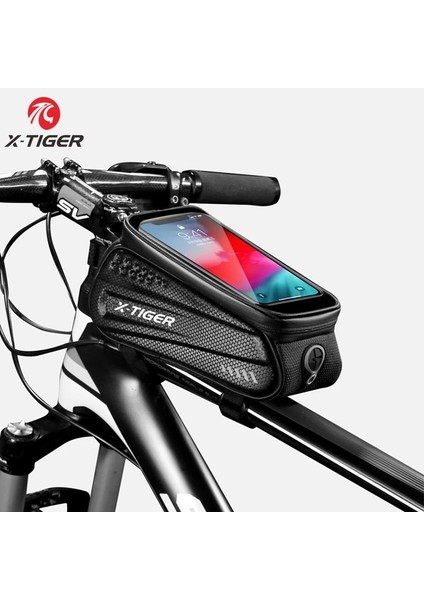 Es4 Stili X-Tıger Büyük Kapasiteli Eva Bisiklet Çantası Mtb Bisiklet Üst Tüp Çanta Suya Dayanıklı Dokunmatik Telefon Tutucu Kılıf Çanta Bisiklet Aksesuarları (Yurt Dışından) fırsatları