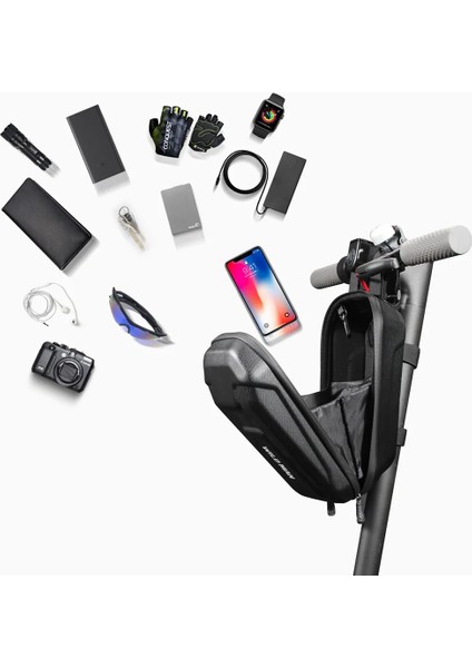 4l Tarzı Xiaomi Mooter Aksesuarları Için Scooter Ön Çanta Evrensel Elektrikli Scooter Çantası L Su Geçirmez Ön Depolama Asılı Çanta (Yurt Dışından) fırsatları