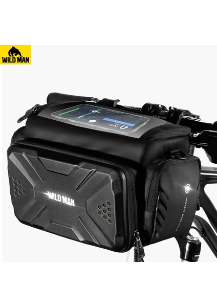3l 240X200X175MM Stili Wıld Man 4lll Bisiklet Ön Tüp Çerçeve Çanta Sert Kabuk Bisiklet Gidon Pannier Bisiklet Yağmur Kapaklı Dokunmatik Ekran Kılıflı (Yurt Dışından) fiyatları