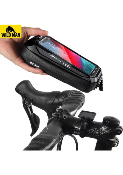 X0 Logo Stili Yok Vahşi Adam Bisiklet Kafa Tüp Bisiklet Bisiklet Gidon Cep Cep Telefonu Çanta Kılıf Tutucu Ekran Telefon Montaj Çanta Kılıf Için 6.9in (Yurt Dışından) indirimleri