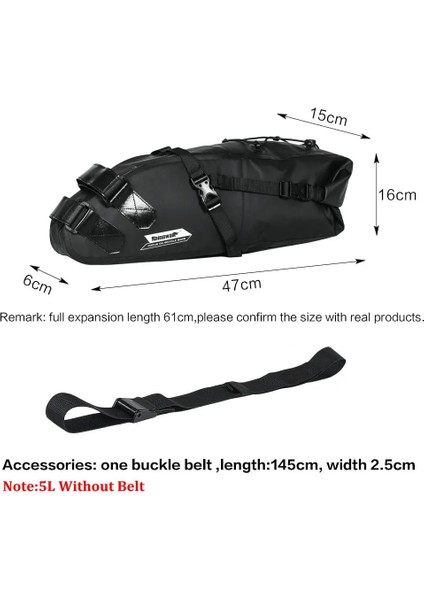 5l Tarzı Rhınowalk 10L 13L Tam Su Geçirmez Bisiklet Eyer Çantası Yol Dağ Bisikleti Bisiklet Arka Raf Çanta Bagaj Pannier Bisiklet Aksesuarları (Yurt Dışından) indirimleri