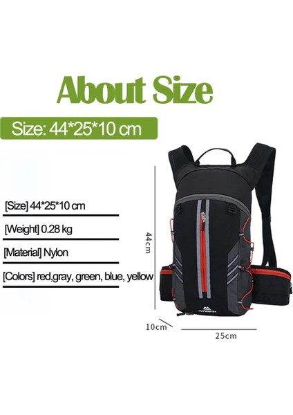 B 20L Tarzı 10L Yürüyüş Ultralight Taşınabilir Mtb Bisiklet Çantası Su Geçirmez Spor Sırt Çantası Tırmanma Kılıfı 2l Su Torbası Bisiklet Bisiklet Sırt Çantası Erkekler (Yurt Dışından)