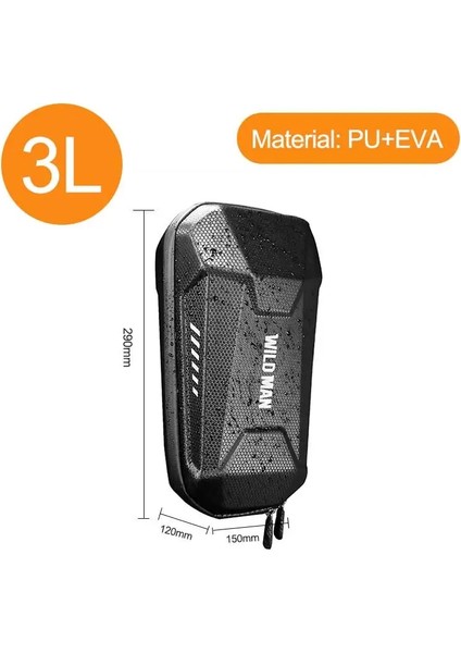 No.5 Tarzı Evrensel Scooter Ön Çanta Elektrikli Scooter Saklama Çantası Su Geçirmez Eva Sert Kabuk Çanta Xiaomi Mijia M365 Aksesuarları Için (Yurt Dışından)
