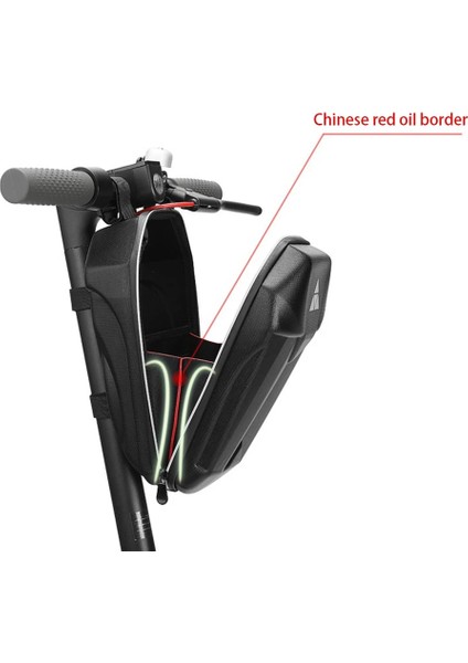 M Tarzı Evrensel Scooter Kafa Kolu Çanta Elektrikli Scooter Saklama Çantası Su Geçirmez Eva Sert Kabuk Çanta Xiaomi Mijia M365 Aksesuarları Için (Yurt Dışından) modelleri