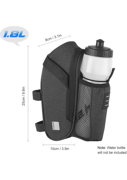 L-1.8l Stili Sahoo 10LL Büyük Kapasiteli Su Geçirmez Bisiklet Bagaj Çantası Bisiklet Arka Raf Çantası Bisiklet Pannier Çantası Seyahat Çantası (Yurt Dışından)