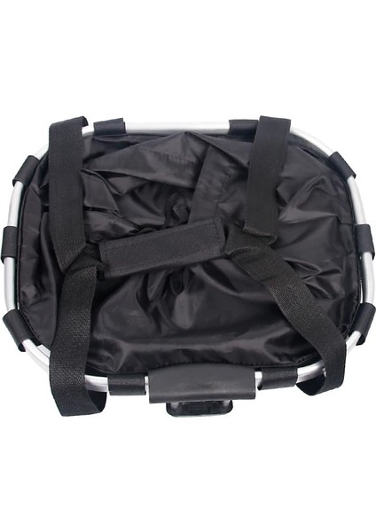 Menekşe Tarzı Bisiklet Sepeti Gidon Pannier Bisiklet Taşıma Taşımaları Tutucu Bisiklet Binme Kılıfı Döngüsü Bisiklet Ön Bagaj Çantası 3.0kg Yük (Yurt Dışından)