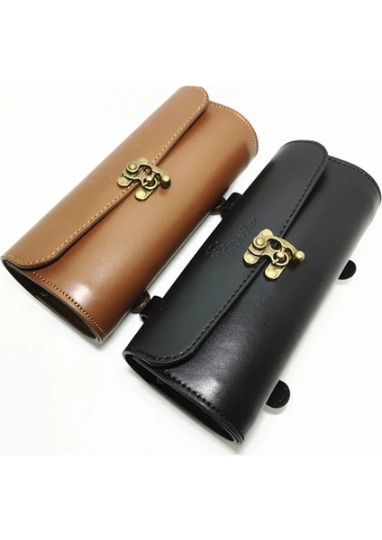 Yeşil Stil Q1101 Retro Bisiklet Çantası Kuyruk Bisiklet Çantaları Pu Deri Bisiklet Çantası Eyer Kılıfı Kuyruk Pannier Kişiselleştirilmiş Binme Eski Bisiklet Çantaları (Yurt Dışından) fırsatları