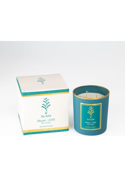 Balance Serisi Hayat Mum - 185GR Incir ve Amber Kokulu Organik El Yapımı Dekoratif Cam Mum fiyatları