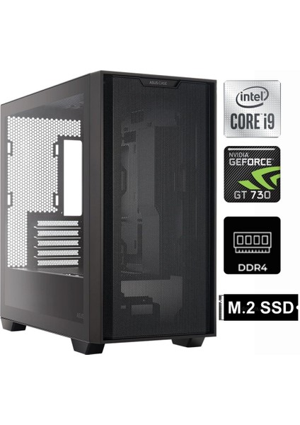 Prime AP201 1 Fanlı Siyah KR-K00-2790 I9 12900K 32GB Ram 1tb SSD Gt 730 4gb Windows 11 Pro 500W PSU Masaüstü bilgisayar