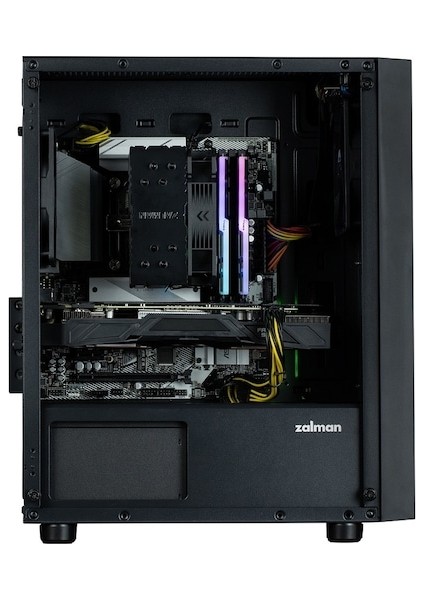 T3 Plus 2 Fanlı KR-K00-1476 İ5-12400 8gb Ram 4tb SSD Gt 730 4gb Windows 11 Pro 500W PSU Asus 23.8'' Fhd Monitör Masaüstü bilgisayar