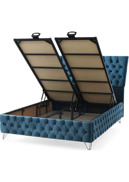 Alpha Yatak + Baza + Baza Başlığı 3 ' Lü Set 180 X 200
