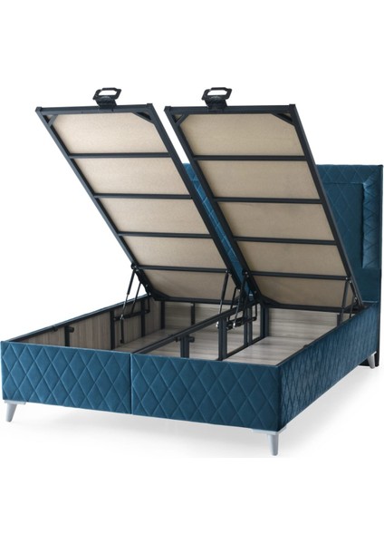 Alpha Yatak + Baza + Baza Başlığı 3 ' Lü Set 180 X 200