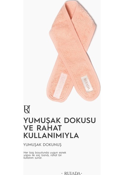 %100 Pamuk Saç / Makyaj Bandı Fuşya Spor-Yoga-Spa-Cilt Bakım (Yurt Dışından) modelleri