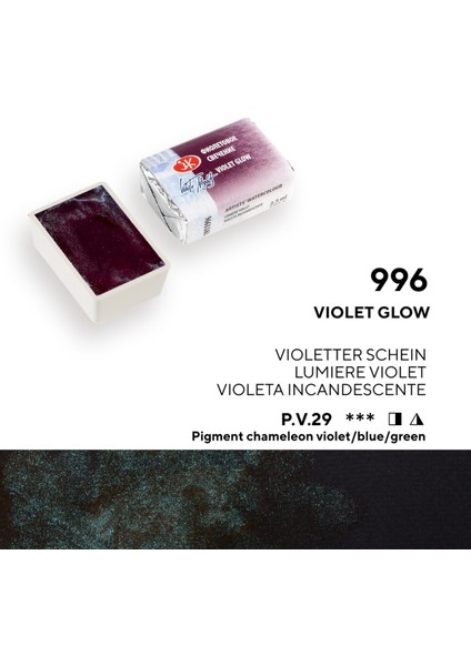 White Nights Tam Tablet Sulu Boya 996 Violet Glow