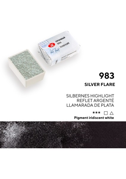 White Nights Tam Tablet Sulu Boya 983 Silver Flare