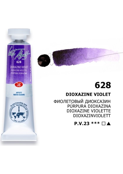 White Nights Tüp Sulu Boya 10 Ml. 628 Dioxazine Violet