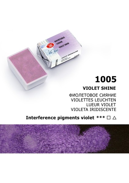 White Nights Tam Tablet Sulu Boya 1005 Violet Shine