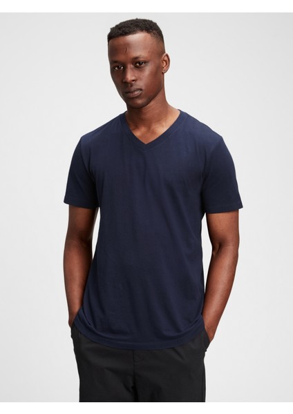 V Yaka T-Shirt