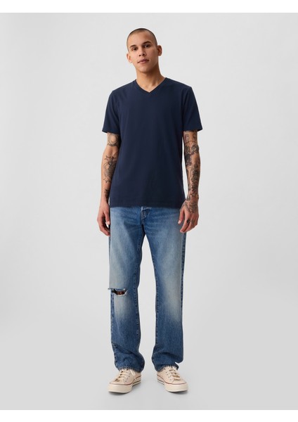V Yaka T-Shirt