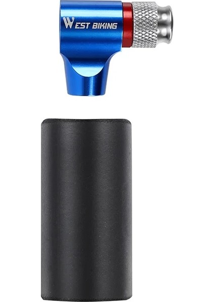 No.3 Tarzı Co2 Pompası Bisiklet Adaptörü Bisiklet Şişirme Lastik Tüp El Pompası Karbondioksit Co2 Kartuşu Fransız Amerikan Bisiklet Ekipmanları (Yurt Dışından)