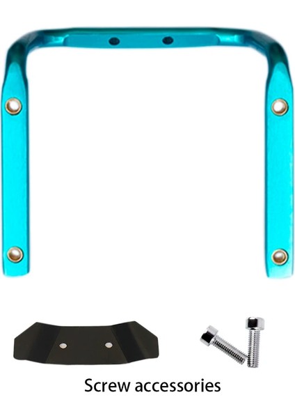 Mavi Stil Çift Bisiklet Şişe Su Tutucu Adaptörü Alüminyum Alaşımlı Mtb Montaj Yol Kafesi Koltuk Direk Rafı Klip Fincan Bisiklet Karbon Şişe Kafesi (Yurt Dışından)