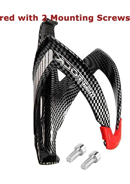 B Tarzı Portabidones Ciclismo Karbon Fiber + Cam Elyaf Yol Bisikleti Bisiklet Bisiklete Binme Mtb Su Şişesi Tutacağı Kafes Şişe Rafı Bisiklet (Yurt Dışından)