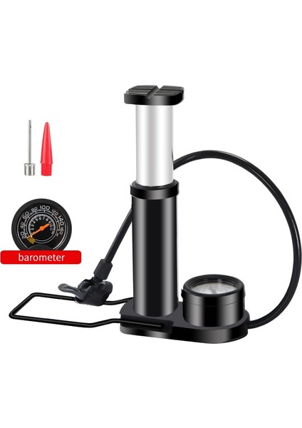 Gümüşa Tarzı Bisiklet Pompası Witı Ölçer Alüminyum Alaşımlı Ayak Pedalı Şişirme Harici Hortum Mtb Bisiklet Lastik Hava Pompası Basketbol RR7070 (Yurt Dışından) fiyatları