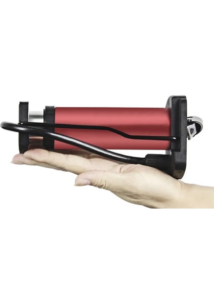 Gümüşa Tarzı Bisiklet Pompası Witı Ölçer Alüminyum Alaşımlı Ayak Pedalı Şişirme Harici Hortum Mtb Bisiklet Lastik Hava Pompası Basketbol RR7070 (Yurt Dışından) fırsatları