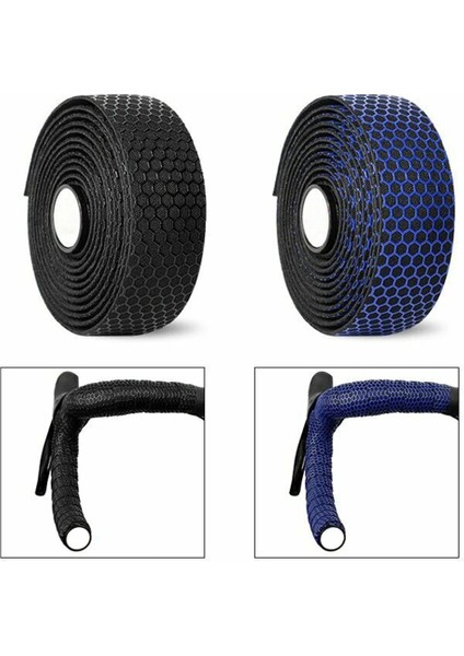 Siyah Stil Mtb Bisiklet Gidon Bandı Absorpsiyon Sargısı Dayanıklı Hafif Kaymaz Silika Jel Eva Şok Kolu Bar Bandı Yol Bisikleti Için (Yurt Dışından) indirimleri