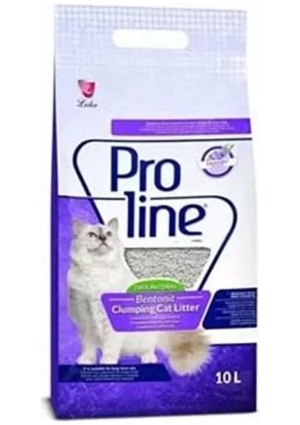 Lavanta Kokulu Topaklanan Bentonit Kedi Kumu 10 Lt