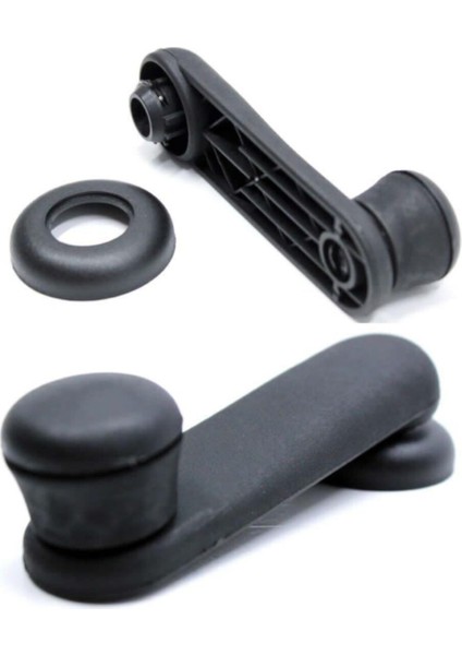 Fiat Palio Cam Açma Kolu Siyah 2 Adetli Takım 719577614